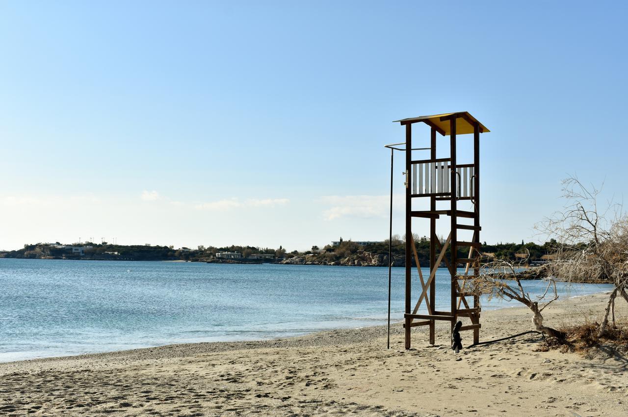 El Mar, 2 Bdr Seaview Apartment, 7 Min From Beach Lagonisi Zewnętrze zdjęcie